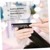 Healeved 12pcs Hairdressing Pintail Comb for Precise Hair Styling Material