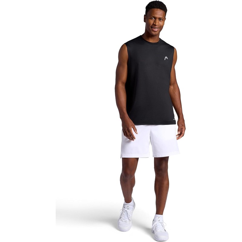 Head Zephyr - Playera sin Mangas de Malla para Hombre,
