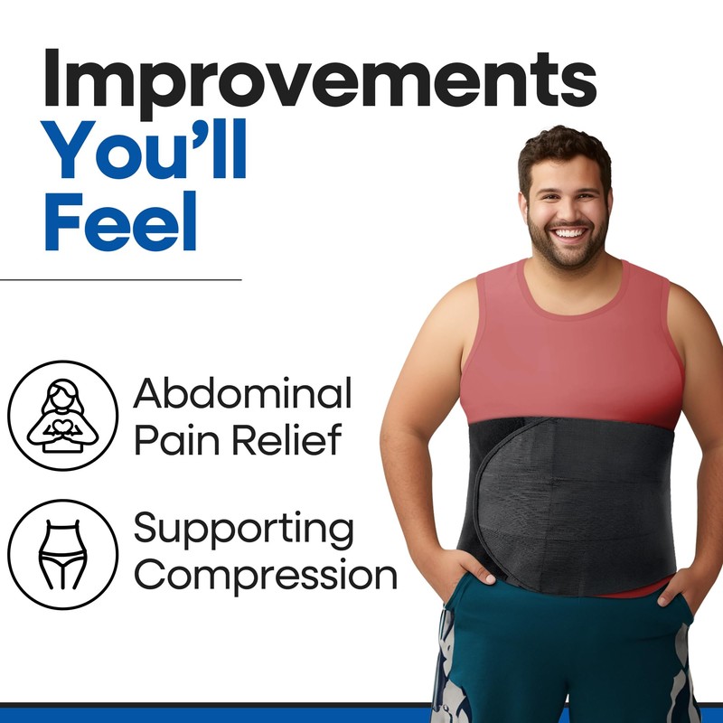 Plus Size Abdominal Binder Post Surgery Tummy Tuck | Postpartum