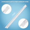 AMI PARTS 240530601 Refrigerator Pan Hanger (Left) Fit for Frigi-daire