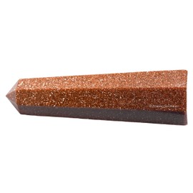 Red Goldstone Crystal Towers ~ Natural Healing Crystal Point Obelisk for Reiki Healing and Crystal Grid (2" to 3" INCH)