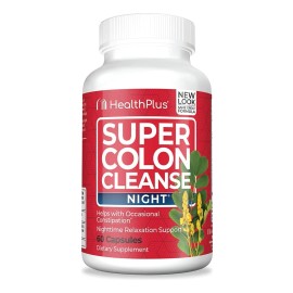 Healthy Origins Limpieza De Colon Desintoxicación (Super Colon Cleanse Night) - 60 Capsules ✨🌿🌙