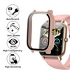 smaate Watch Cases compatible with Nerunsa P66D 1.85 Inches Smartwatch,