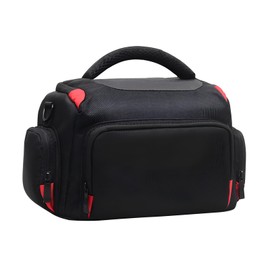 FANWINKJ Camera Bag SLR Waterproof DSLR Shoulder Bag Compact Camera Bag for SLR Camera and Accessories Outdoor Camera Shoulder Bag, black, Fashions