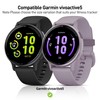 Suoman 2-Pack Case for Garmin Vivoactive 5 Screen Protector, All-Around
