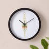 CafePress Macrame Plant 10" Wall Clock for Livingroom, Kitchen, or