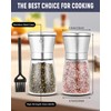Salt and Pepper Mill, Set of 2, Spice Mill Made