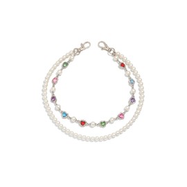 Layered Chain for Men Women Flower Pants Wallet Chain Jeans Chain Wallet Chain Layered Pocket Chains Keychain Chain Punk Jewelry SV2