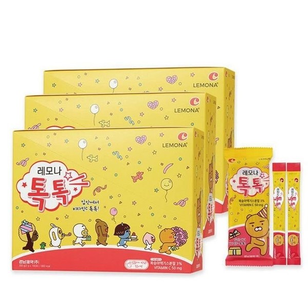Lemona Kyungnam Pharmaceutical Lemona Box Toktok 2gx100 packets / 레모나