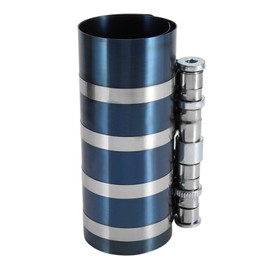 KIMISS Piston Ring Compressor Motor Piston Ring Compressor Tool Installer 53-175 mm 3 Inch Ratchet (6 Inch)