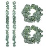 Mandala Crafts Artificial Eucalyptus Garland - Fake Greenery Sage Green