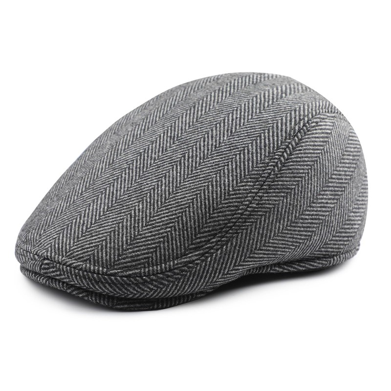 Comilaka Men's Beret Cap Gatsby Flat Cap Newsboy Flat Cap