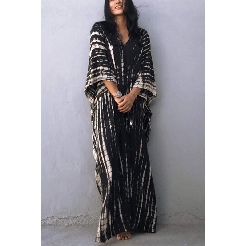 Orshoy Women's Beach Dress, Maxi Kaftan, Boho Beach Poncho, Long