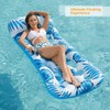 Jasonwell Inflatable Pool Float Lounge - 2 Pack Floaties Rafts