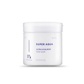 Missha Super Aqua Ultra Hyaluron Toner Pads 180g / 미샤 수퍼아쿠아 울트라 히알론 토너패드 180g