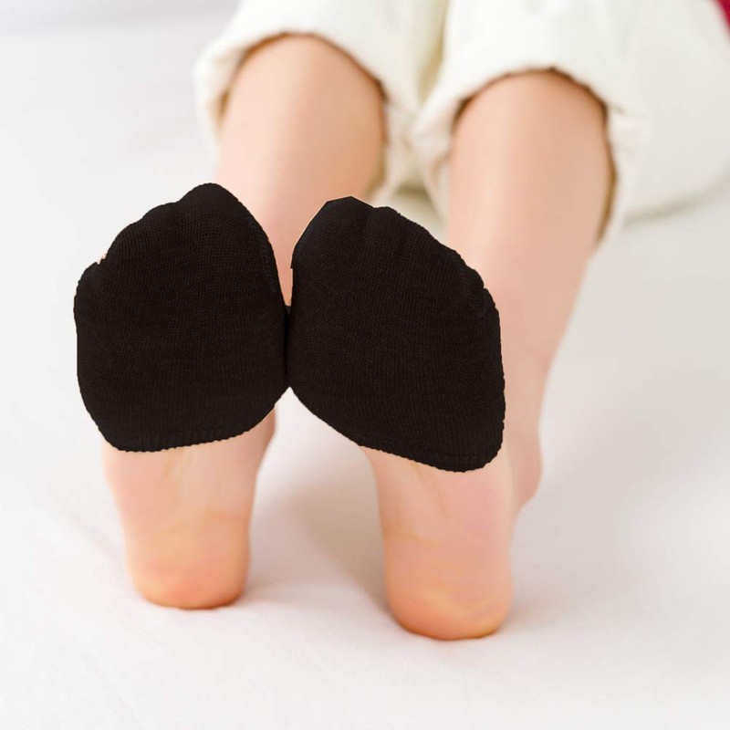 SUNTRADE Toe Topper Socks, Liner Socks Breathable, Colorful Half Socks