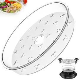 SURETIVIAN - Chicken Shredder Plate, 7.1" Removable Plate for Meat Shredder, Transparent Removable Tray Only Suitable for Chicken Shredder Tools SURETIVIAN,