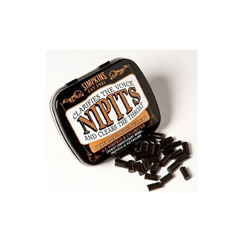 Simpkins Nipits Liquorice Pellets Original 11 g (6 PACK)
