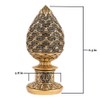 Islamic Table Decor Gold Egg Sculpture Figure Arabic 99 Names