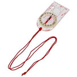 YCMCORPORATION G-23P Orienteering Compass, Oil Operated, Luminous, Small Magnifier, Water Resistant, IPX8, Scale for Maps