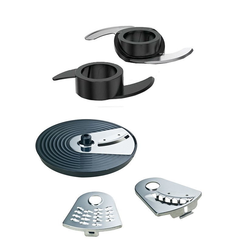 Brentwood Select FP-581 Food Processor, 8-Cup, Stainless Steel/Black