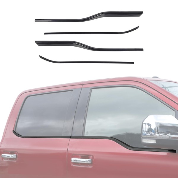 CheroCar for F150 Lower Window Trim Cover Molding Window Bottom