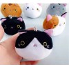 BRUJITA WAX Llavero De Cara De Gatitos De Peluche