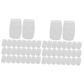 BESPORTBLE 60pcs Pool Skimmer Socks Elastic Mesh Filter Bags for Swimming Pool Cleaning Strainer for Leaves Hair Debris for Inground Above Ground