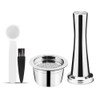 i Cafilas Refillable Kfee Coffee Capsule Stainless Steel Reusable Refill