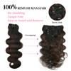 ABH AMAZINGBEAUTY HAIR Body Wave Clip in Hair Extensions Human