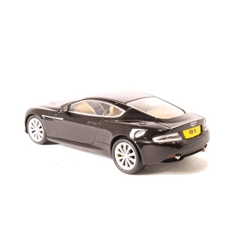 Oxford Diecast AMDB9002 Aston Martin DB9 Coupe Onyx Black