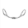 Equine Smile ES0097 ErgoBit Olive Head Bit Double Broken Stainless