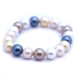 TUOKAY Knotted Pearl Strands 1920s Pearl Bead Necklace for Women 47'' Long
