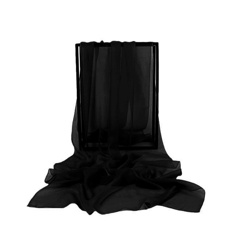 Bridesmay Chiffon Elegant Stole Scarf for Dress in Various Colours