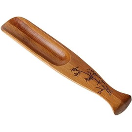 Brown Teaspoon Chinese Kung Fu Loose Tea Measuring Spoon Japanese Teaspoon Scoop for Home Teahouse Office Nice Design, Tea Accessories Spoons