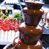 ZEVELOO Chocolate Fountain Machine Electric Chocolate Fondue Fountain Machine Stainless