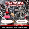 Ts Usa Pro Red Liquid Metal Polish Heavy Cut Aluminum