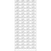 Sticker "Wedding Rings" in Silver – 1 Sheet