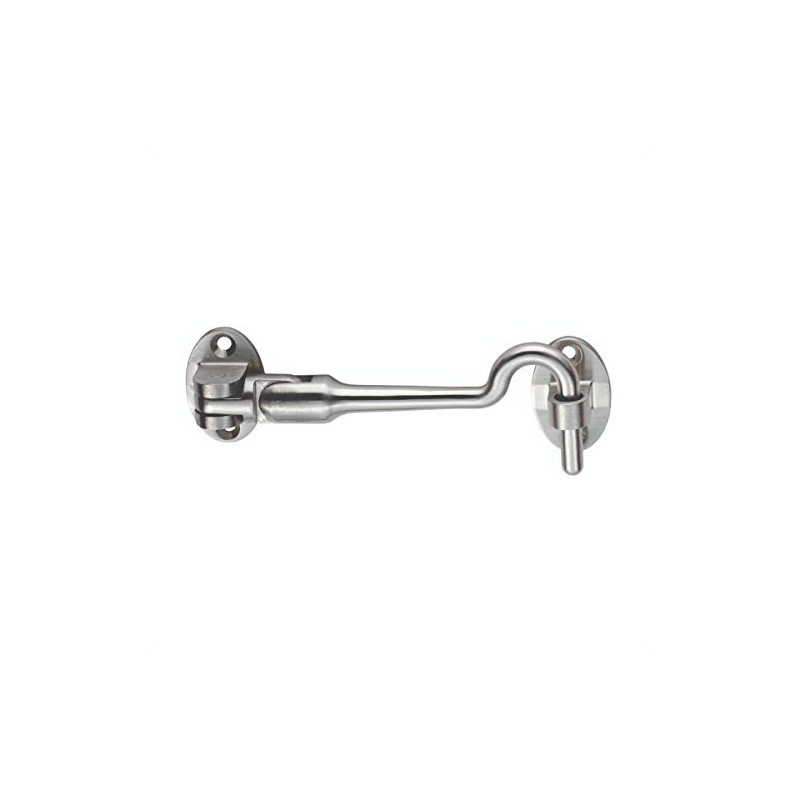 Carlisle Brass CAB1100SSS 100MM Cabin Hook Silent Pattern G316, Satin
