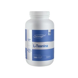 TEANINA  Naturagel L-Teanina de 200 mg - 160 Softgels - Suplemento para Relajacion, Calma y Enfoque Mental - Concentracion sin Somnolencia            
