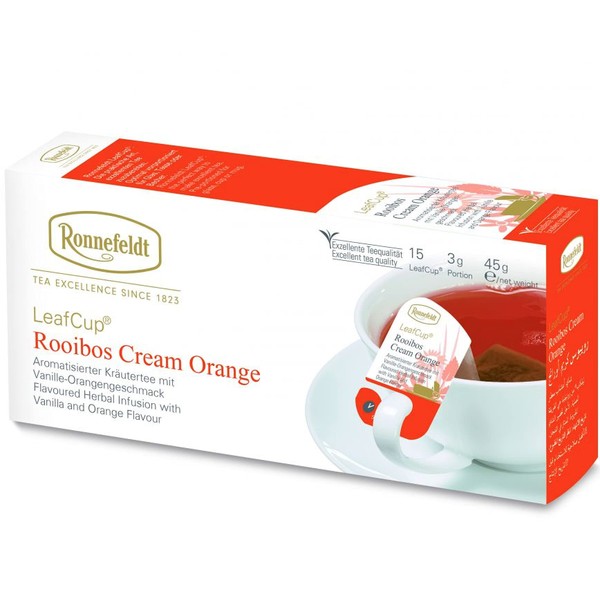Ronnefeldt Leafcup Cream Orange