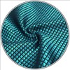 SHLAX&WING Solid Blue Men's Pocket Square Silk Business 32cm, blue