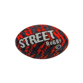 Optimum STREET RUGBY BALL - BLACK/ORANGE - SIZE 4