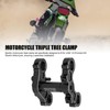 1/4 Electric Motorcycle Triple Tree Clamp Front Shock Absorber Aluminum