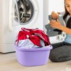 Ramddy Washing Basin/Wash Tub Plastic, 18 Quart, Purple