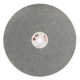 8'' inch Diamond Grinding Disc 100 Grit Coated Flat Lap Disk Lapidary Tools