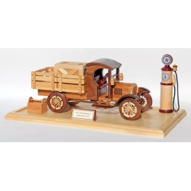 Woodcraft Woodworking plan to build a Ford Truck.  Full scale patterns