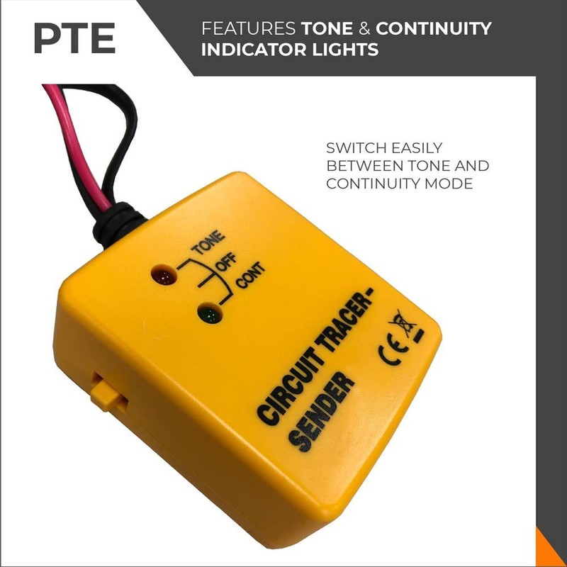 PTE™ Wire Tracer & Circuit Tester -Tone Generator & Probe