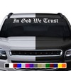 Sticky Creations in God We Trust Decal Sticker Windshield Window