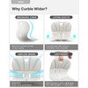 curble Wider(Standard Wide) 2PACK – Ergonomic Lower Back Chair Support,
